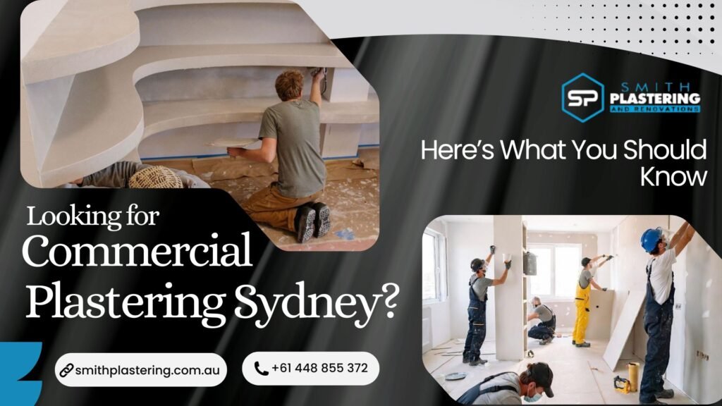 Commercial Plastering Sydney