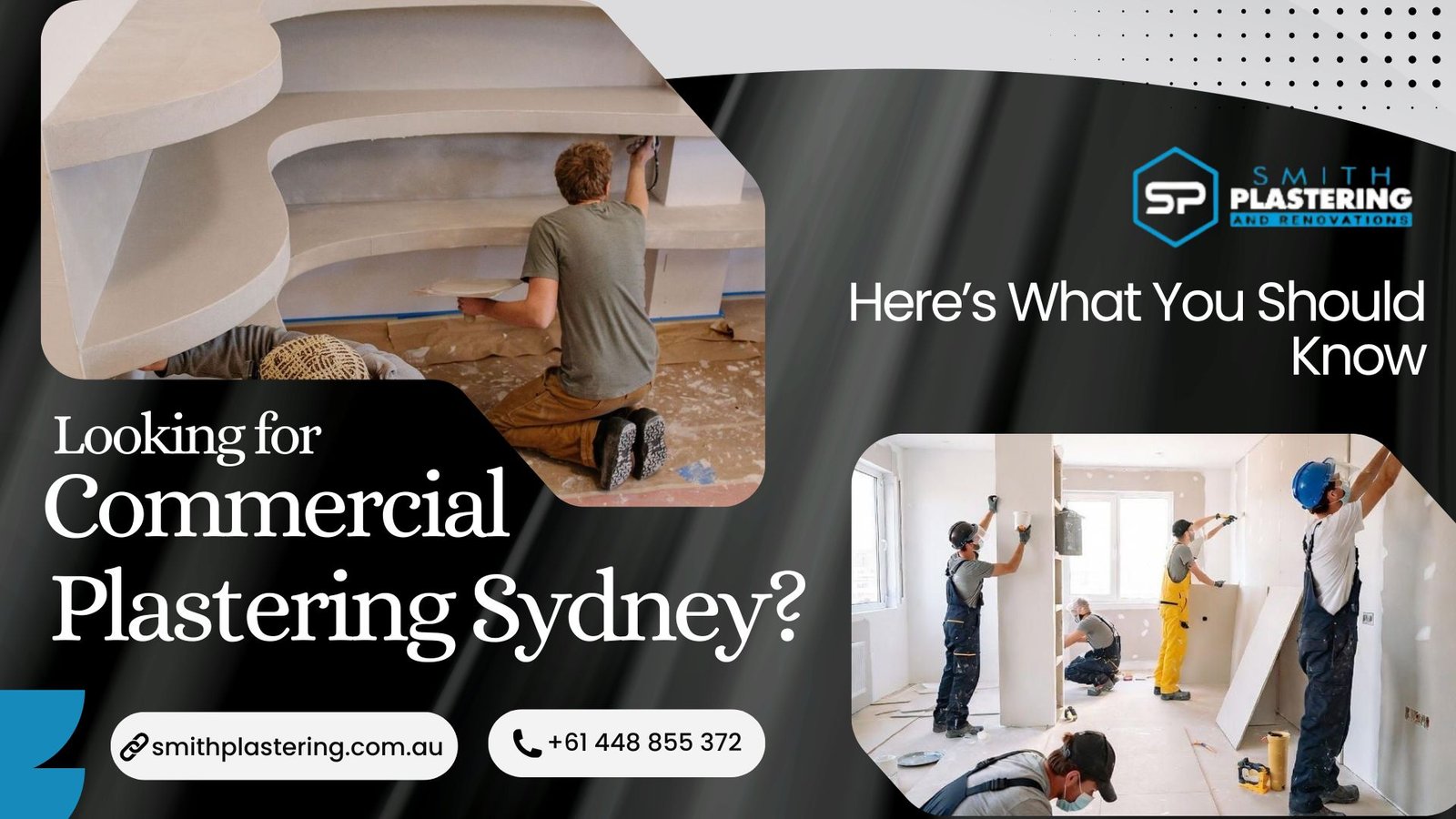 Looking for Commercial Plastering Sydney? Here’s What You Should Know